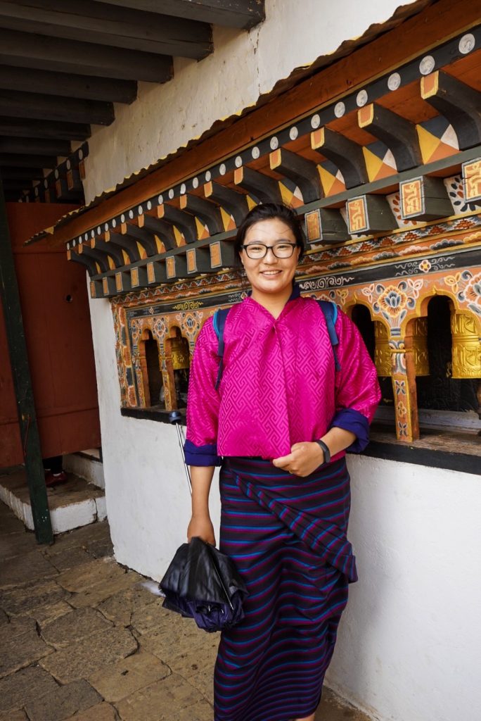 Young Bhutanese tour guide!