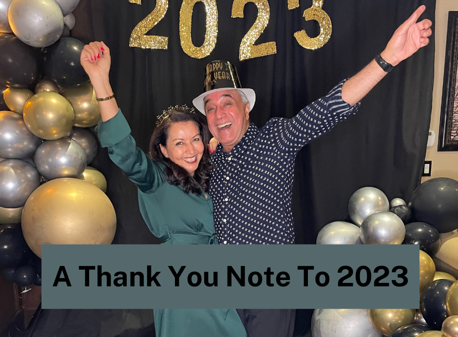 2023 - A thank you note!